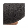 Patère pierre de lave - 8x6,5xP5,5cm