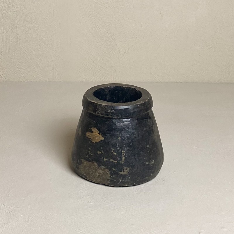 Pot en pierre à savon: objet indien vintage chez pH7
