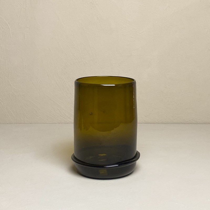 Les vases en verre recyclé de La Soufflerie chez pH7