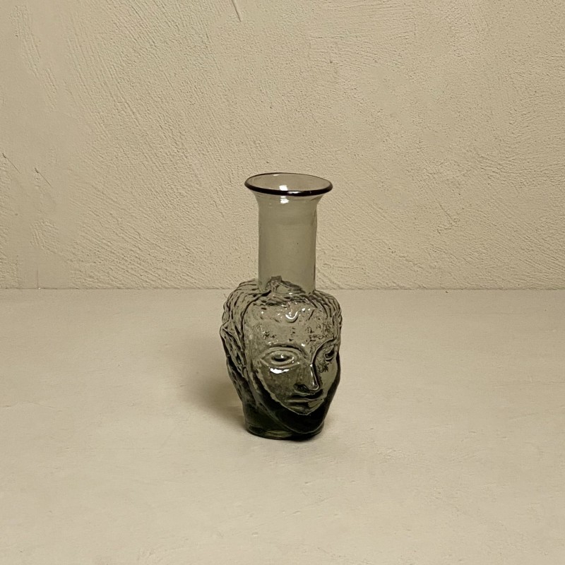 Vase en verre recyclé de la gamme iconique "Tête" - Boutique pH7
