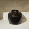 Grande jarre chinoise à alcool de riz vintage pour une décoration authentique