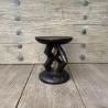 Tabouret en bois africain vintage - pH7 Bordeaux